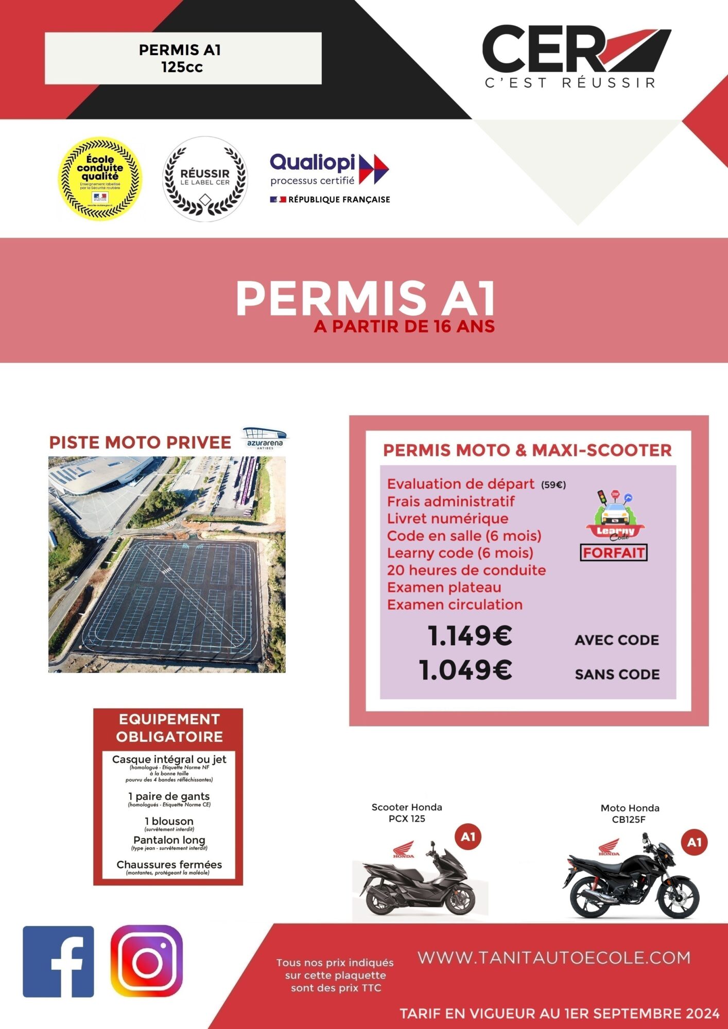 Permis A1 SEPT 2024